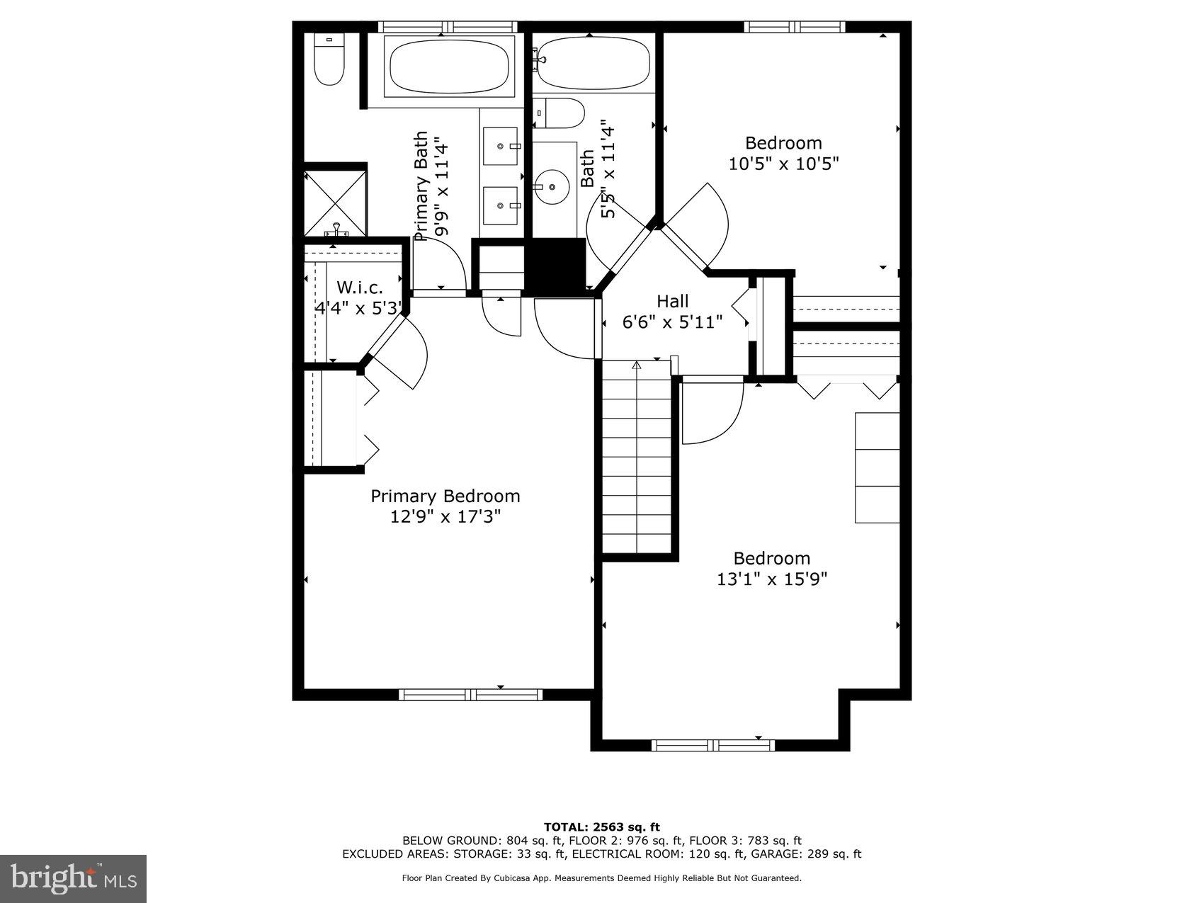 1431 Redfield Road Bel Air, MD 21015 - Photo 47 of 48 Upper Level Floor Plans