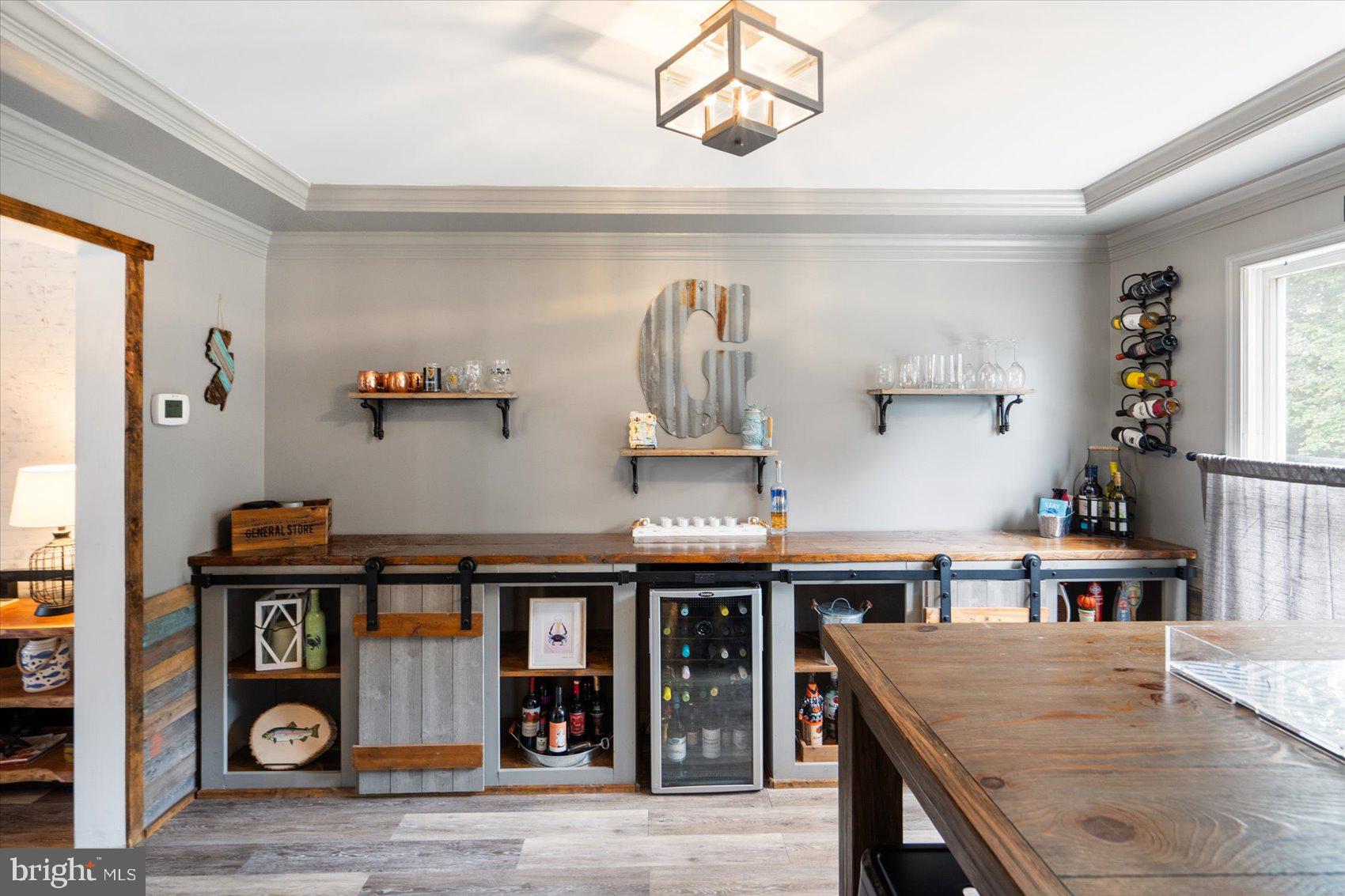 1431 Redfield Road Bel Air, MD 21015 - Photo 8 of 48 Dining Room with custom made bar