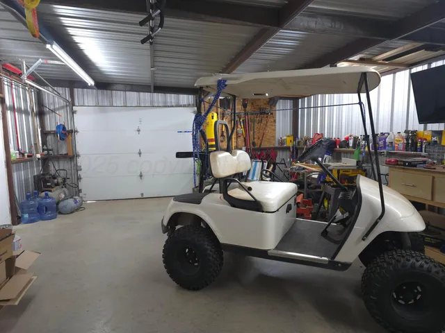 a backyard of a house