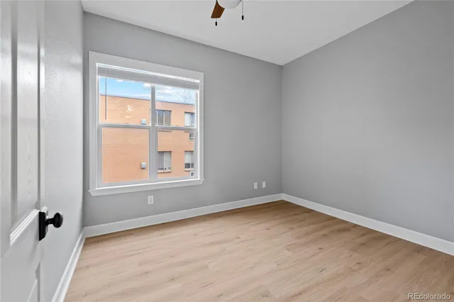 wooden floor in an empty room