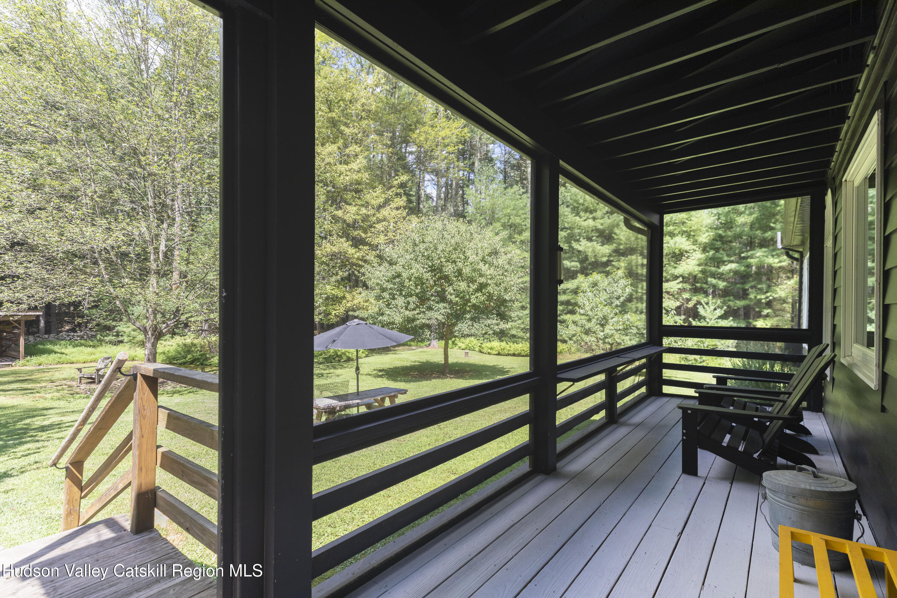 31 Joy Ridge Saugerties, NY 12477 - Photo 28 of 39 a view of outdoor space with wooden floor and outdoor seating