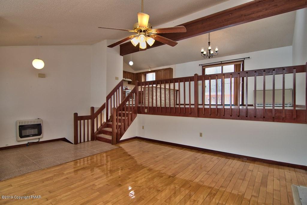 4134 Hickory Road Tobyhanna, PA 18466 - Photo 10 of 37 Living Room view to Upstairs