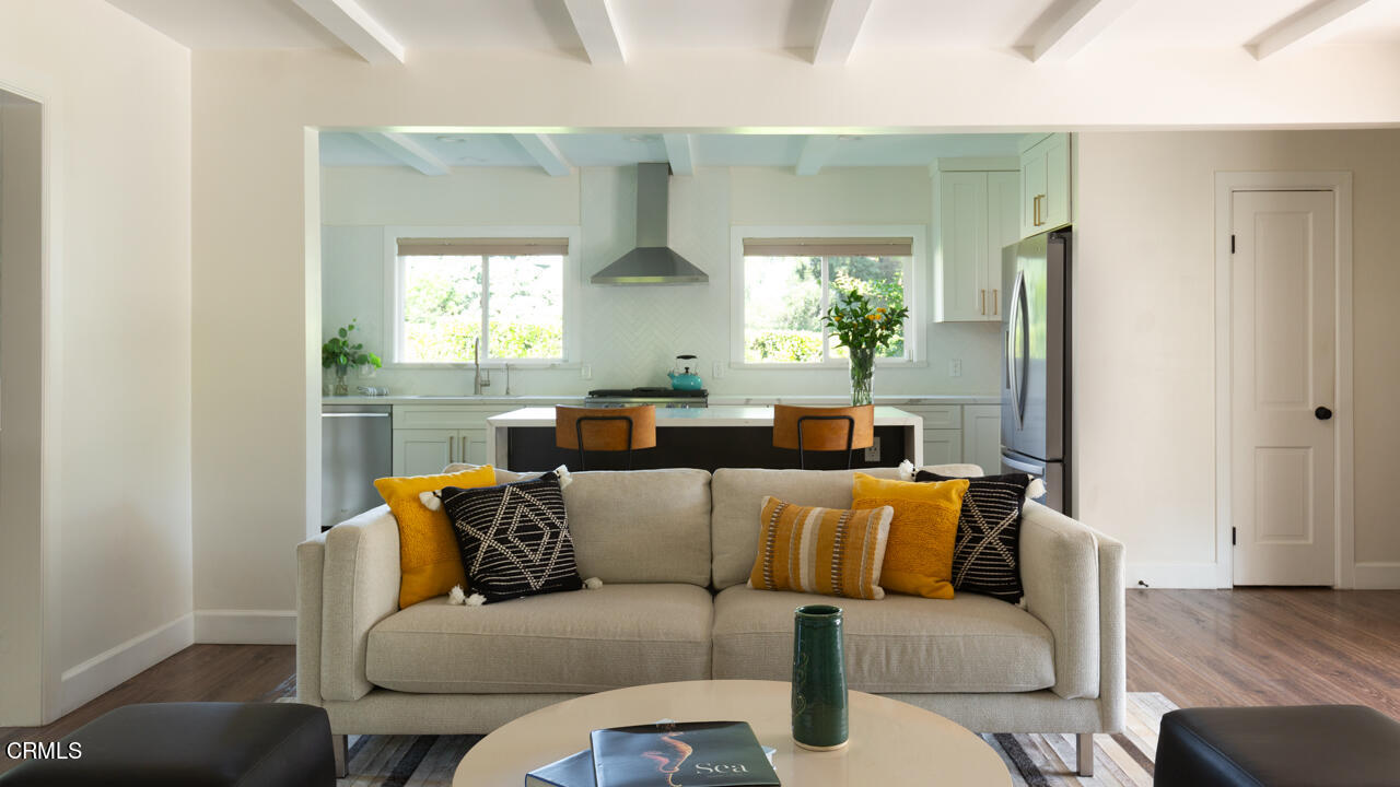 4105 Aralia Road Altadena, CA 91001 - Photo 16 of 41 a living room with furniture and a couch