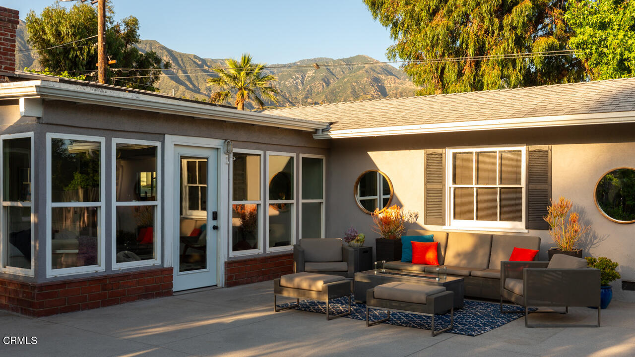 4105 Aralia Road Altadena, CA 91001 - Photo 28 of 41 a view of a lounge chair in front of house