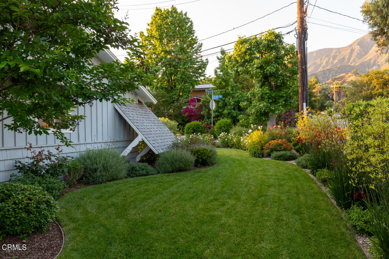 4105 Aralia Road Altadena, CA 91001 - Photo 37 of 41 a view of a backyard with garden