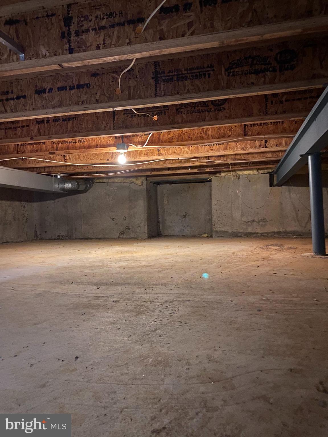 8 Stonehedge Drive East Windsor, NJ 08520 - Photo 38 of 47 crawl space in the basement ideal for storage.