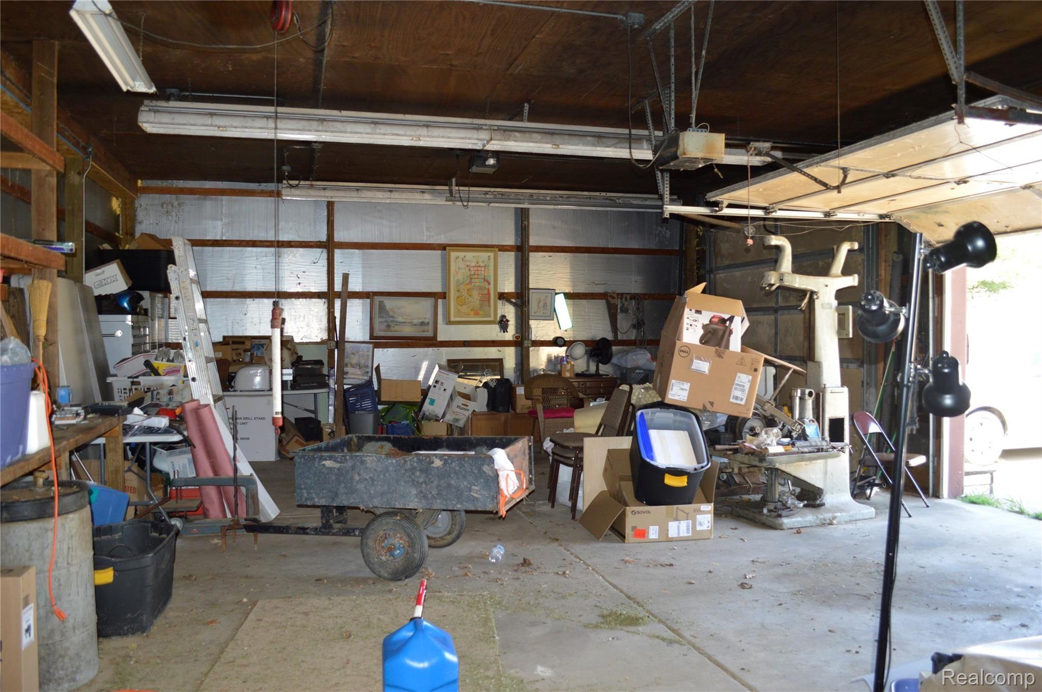5181 Morrice Road Webberville, MI 48892 - Photo 23 of 58 Inside Garage