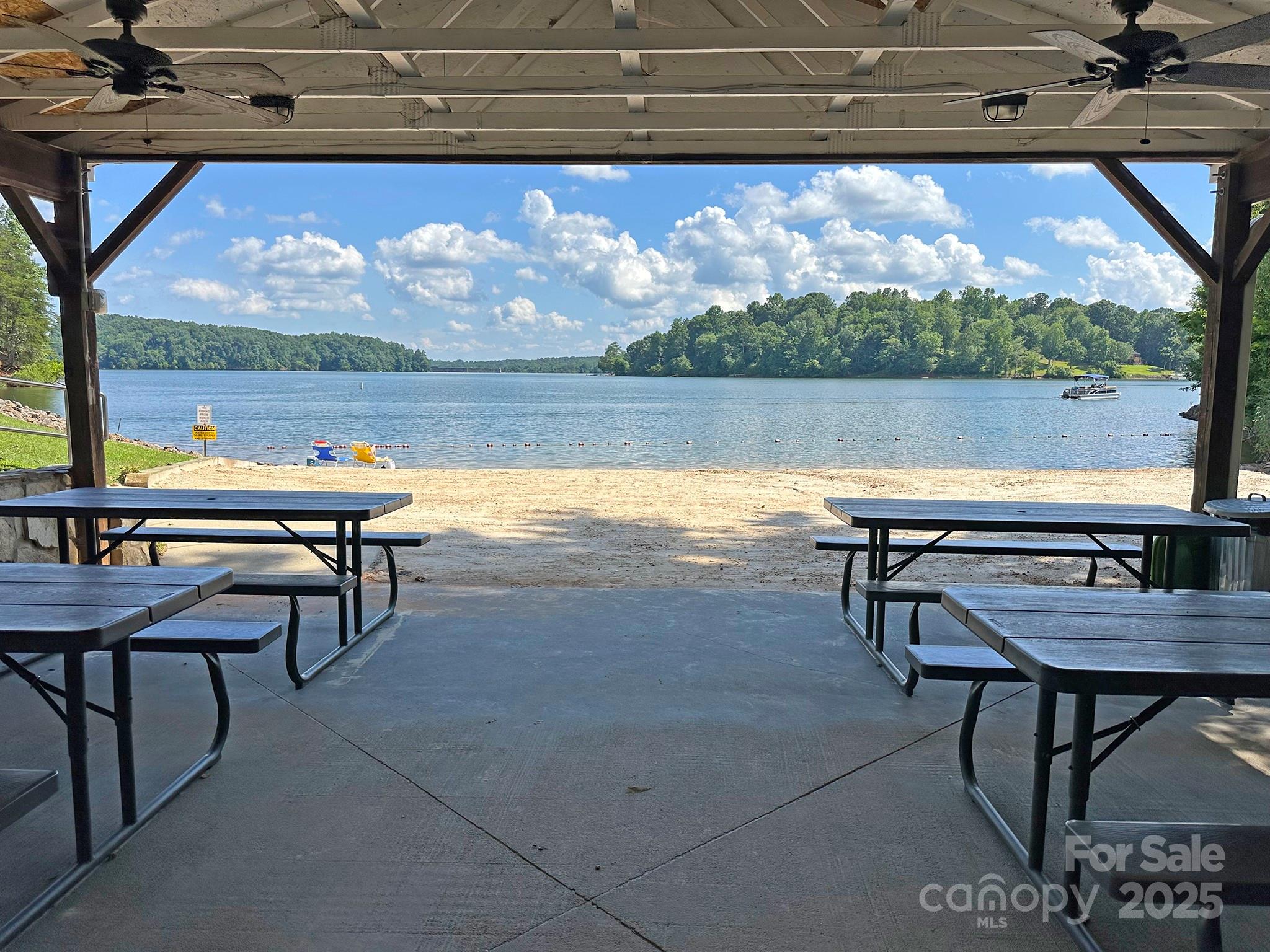 547 Stewart Rock Road Stony Point, NC 28678 - Photo 22 of 29 a view of a outdoor space with lounge chair
