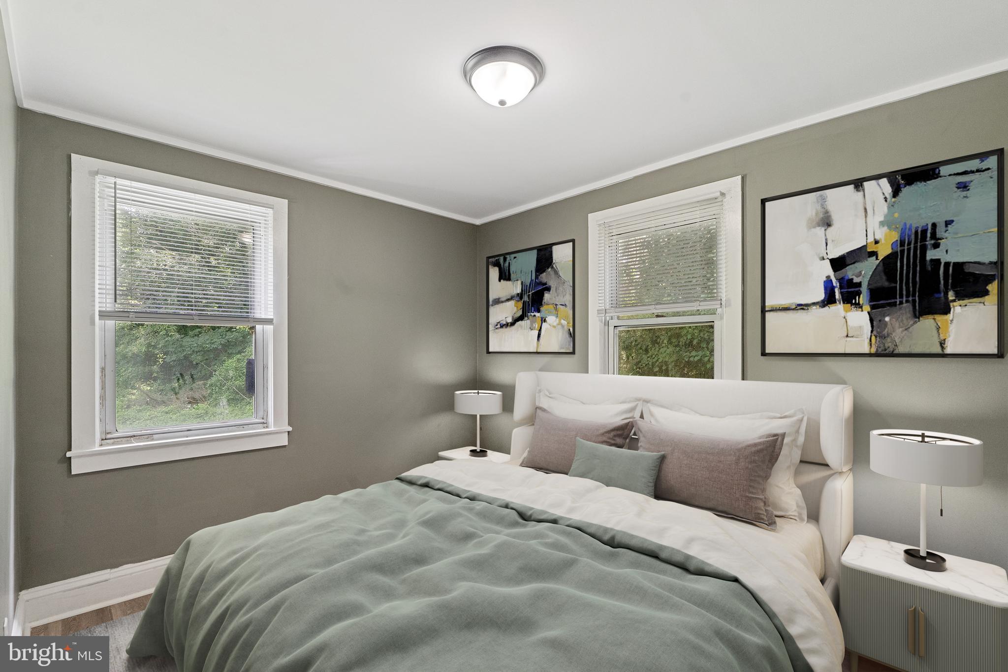 22 Davis Avenue Salem, NJ 08079 - Photo 11 of 25 a bedroom with bed and a window