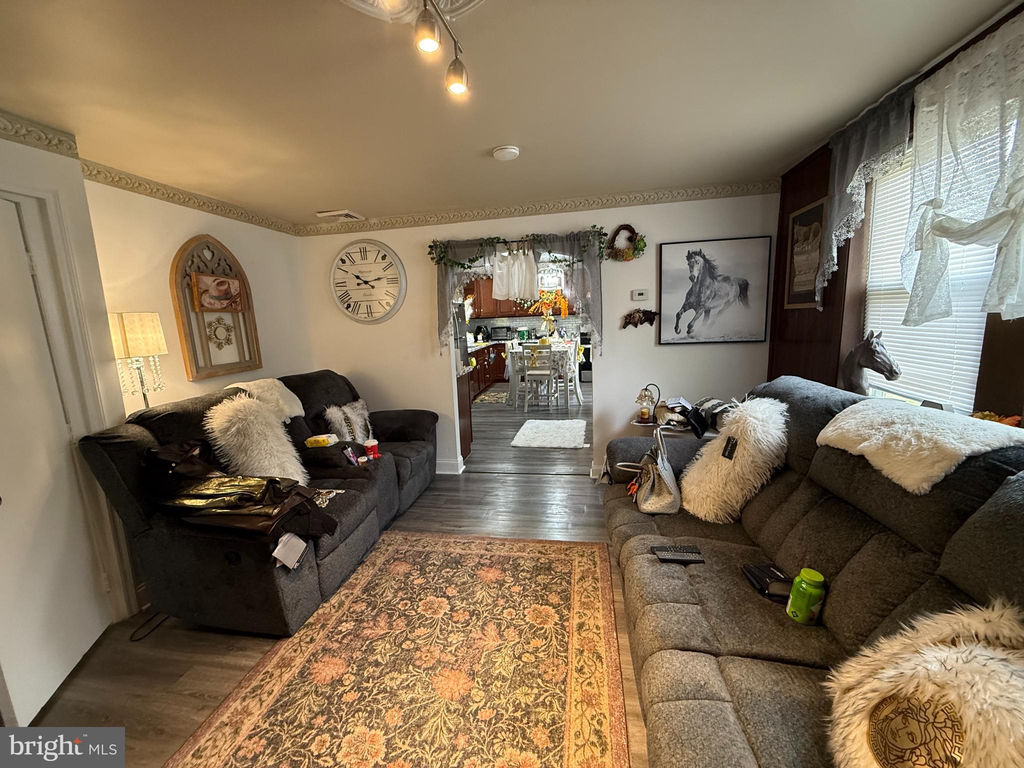 305 Lincoln Avenue Maple Shade, NJ 08052 - Photo 2 of 23 a living room with furniture and wooden floor