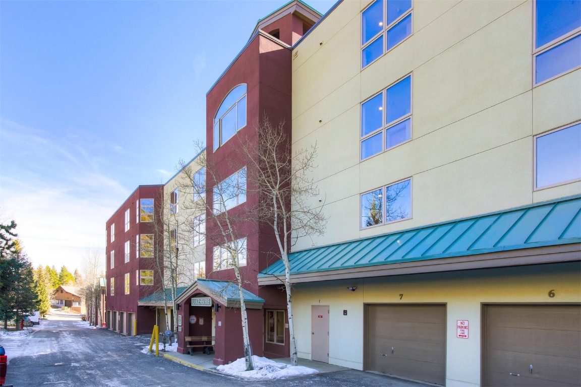 22174 Highway 6, Unit 1527 Keystone, CO 80435 - Photo 19 of 27 a front view of a building with glass windows