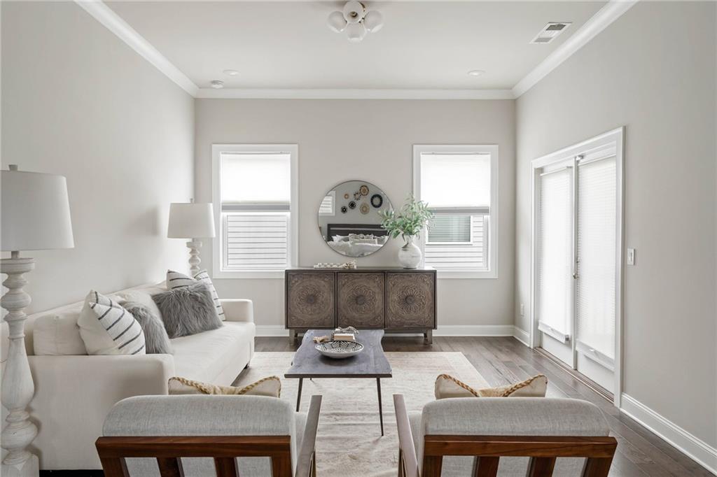 550 Central Park Overlook Alpharetta, GA 30004 - Photo 23 of 51 a living room with furniture and a window