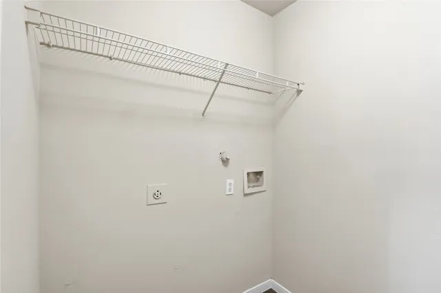 a view of a wall with rack on the wall