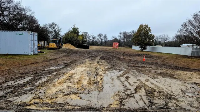 a view of a outdoor space with trees