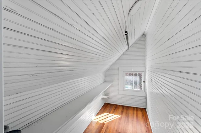 a view of balcony and wooden floor
