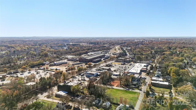 an aerial view of residential house and ocean view