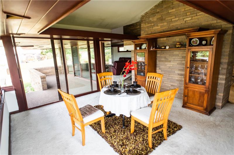 151 View Street Indiana, PA 15701 - Photo 4 of 15 Large Dining Room for Entertaining, also leads to balcony through sliding doors. Enjoy dinner with a view.