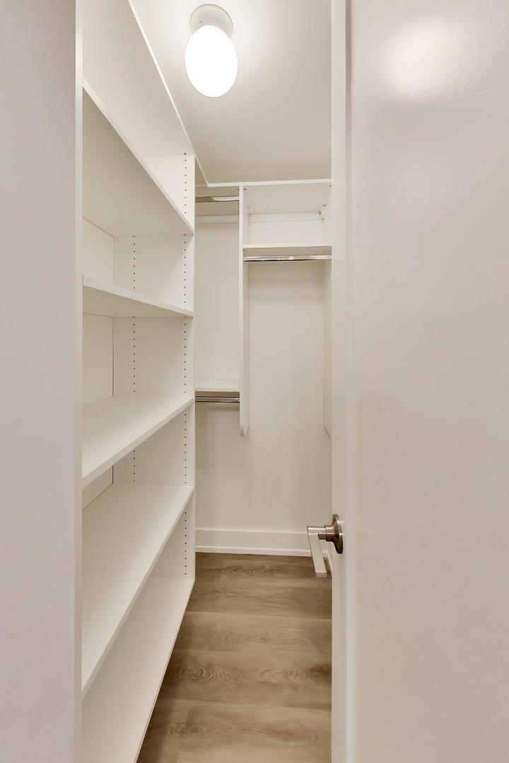 4117 South Indiana Avenue, Unit 1R Chicago, IL 60653 - Photo 22 of 24 a view of an empty walk in closet