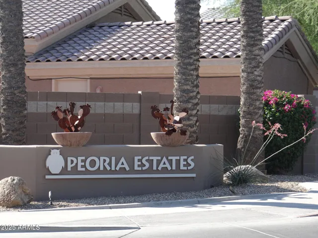 a view of sign board