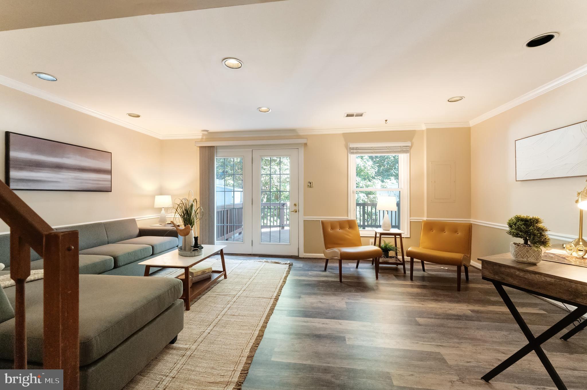1512 Poplar Grove Drive Reston, VA 20194 - Photo 25 of 70 a living room with furniture and a large window