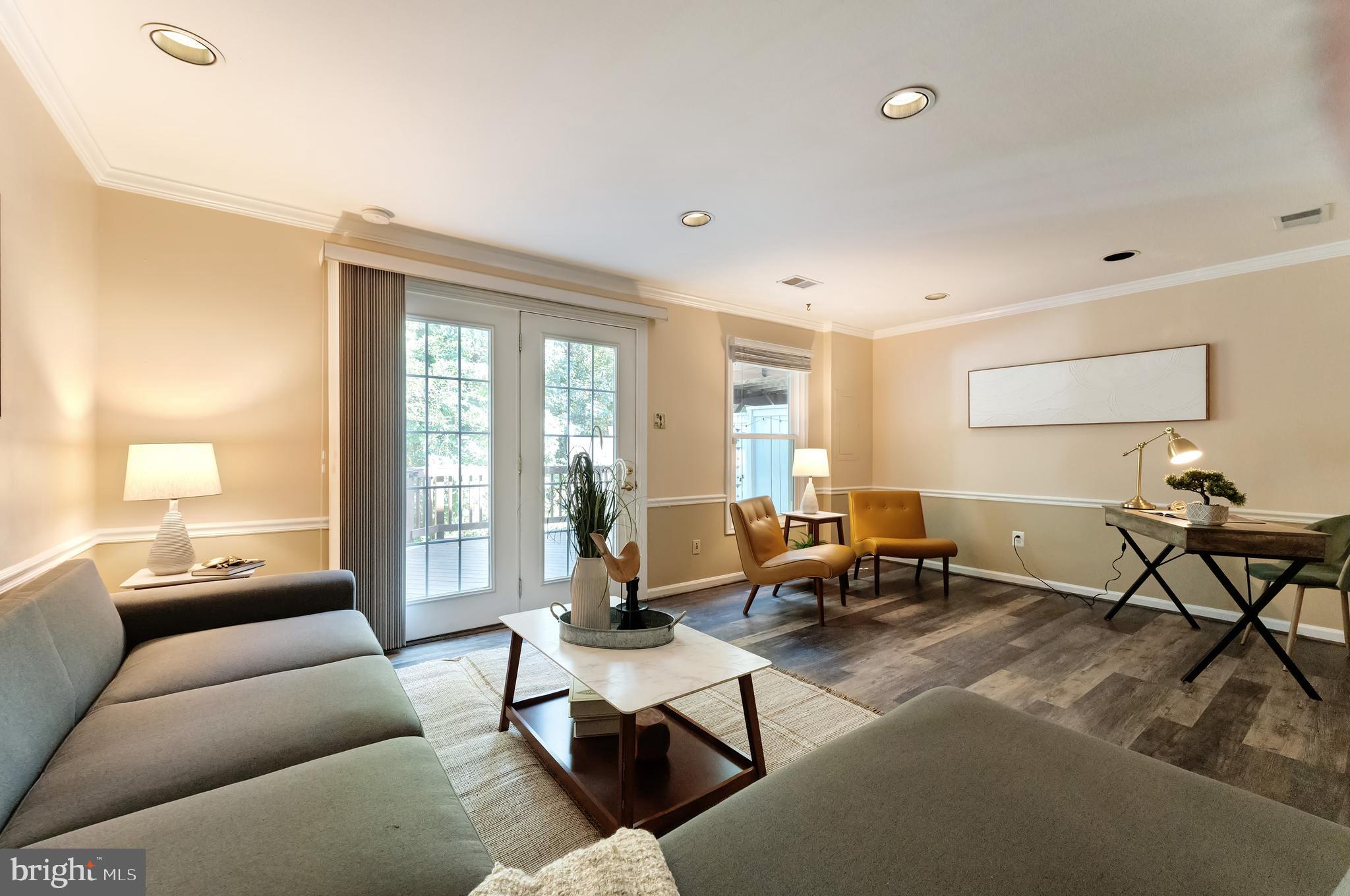 1512 Poplar Grove Drive Reston, VA 20194 - Photo 27 of 70 a living room with furniture and a large window