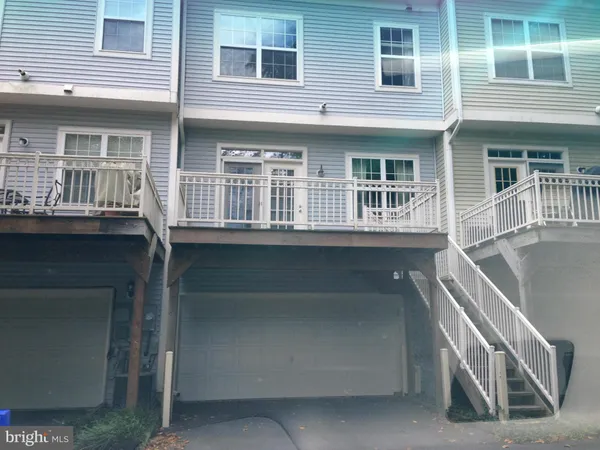 a front view of a building