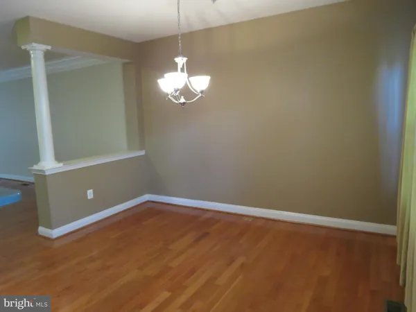 wooden floor in an empty room
