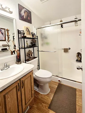 a bathroom with a sink and a toilet