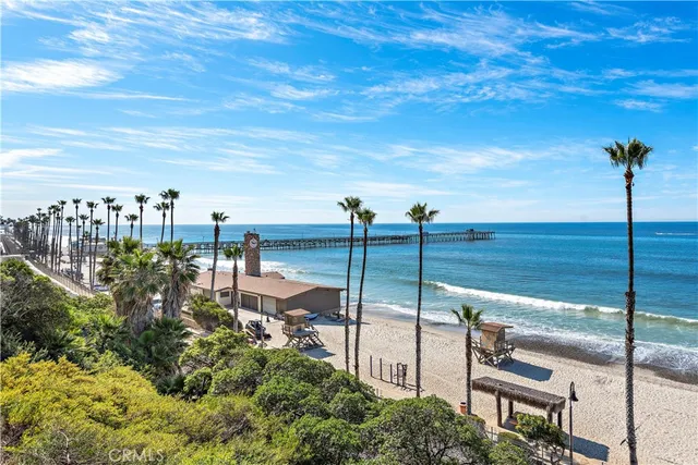 a view of a city that has tall buildings