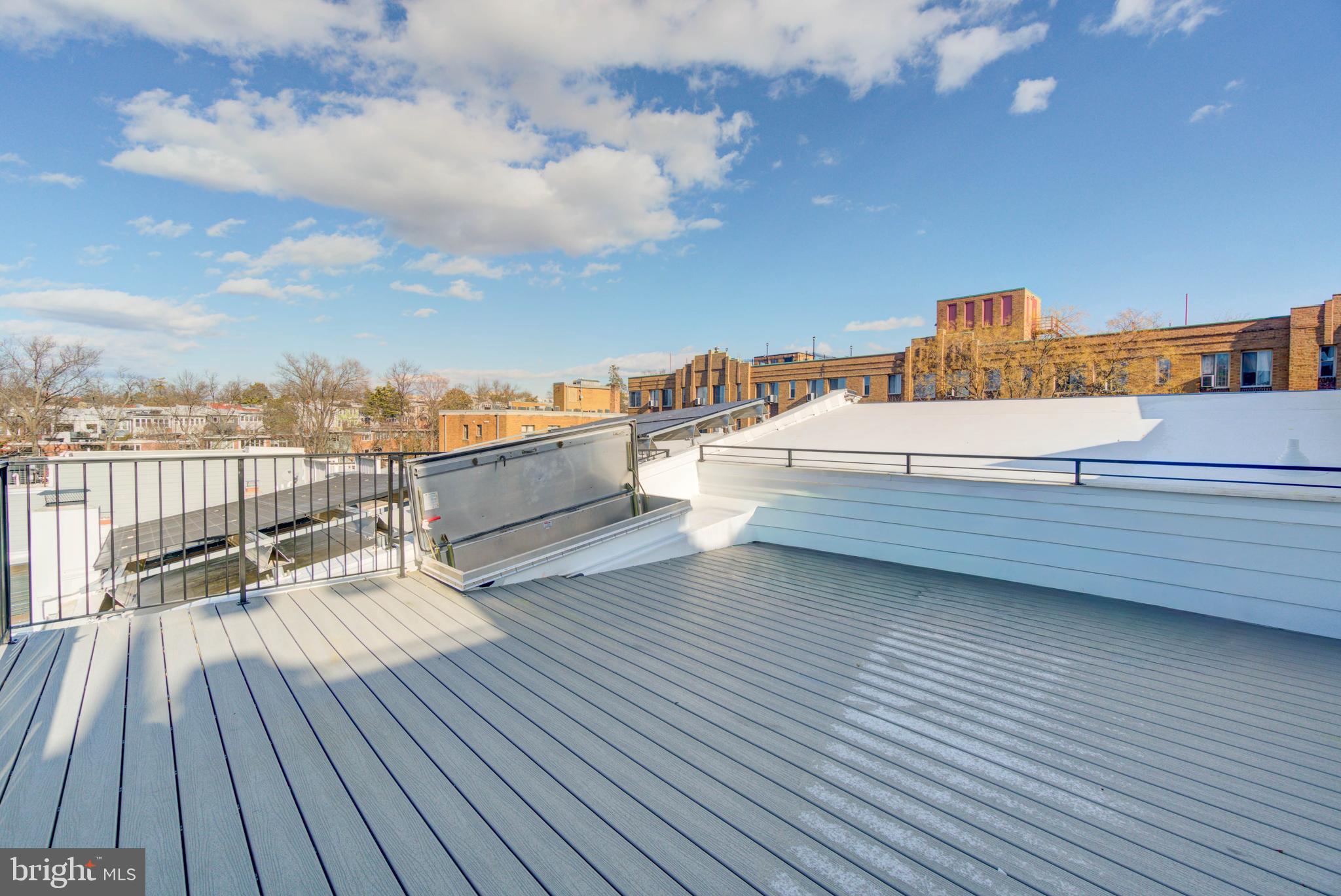 2910 18th Street Northwest Washington, DC 20009 - Photo 36 of 54 a view of roof deck with patio