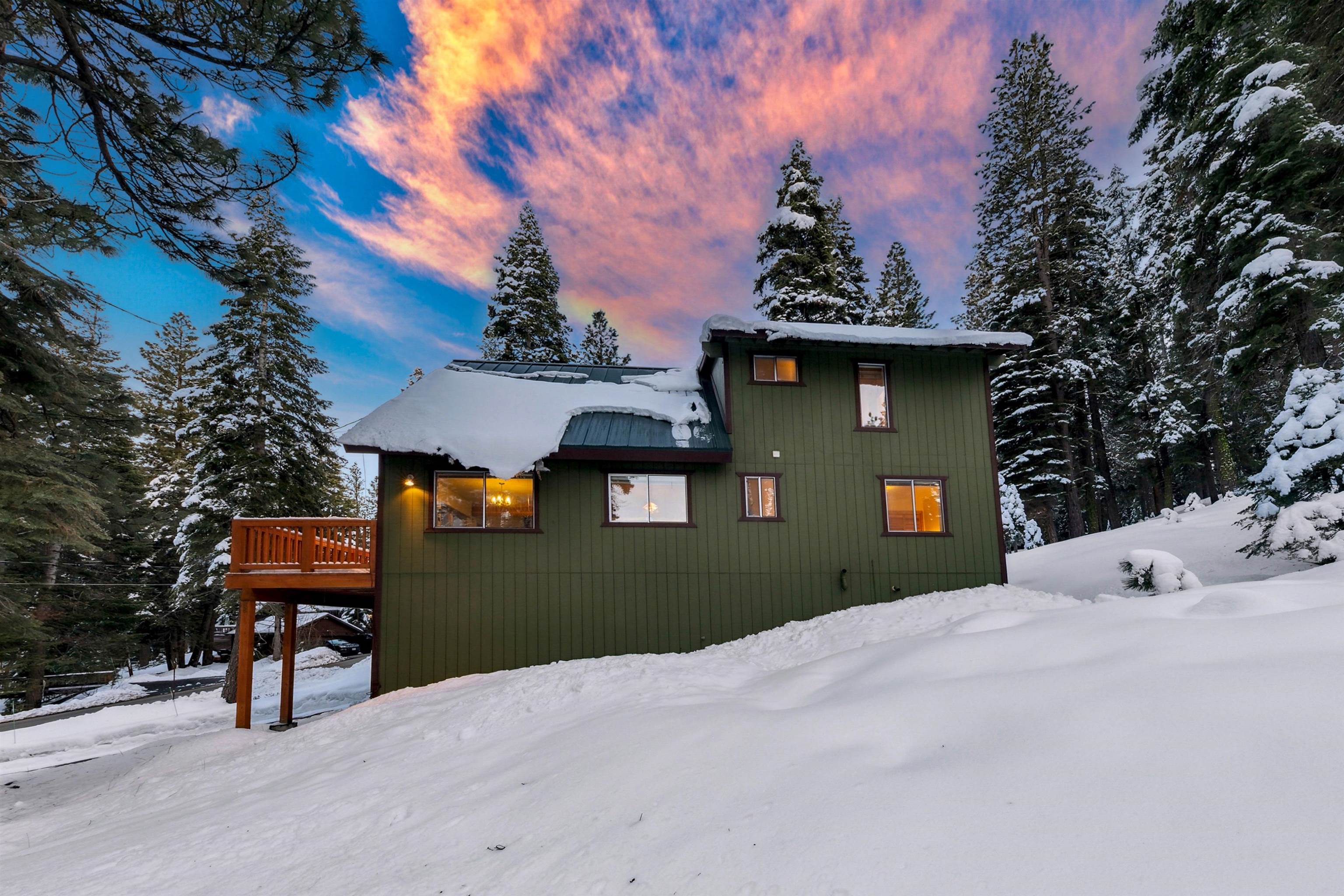 12354 Rainbow Drive Truckee, CA 96161 - Photo 22 of 23 a front view of a house with a yard