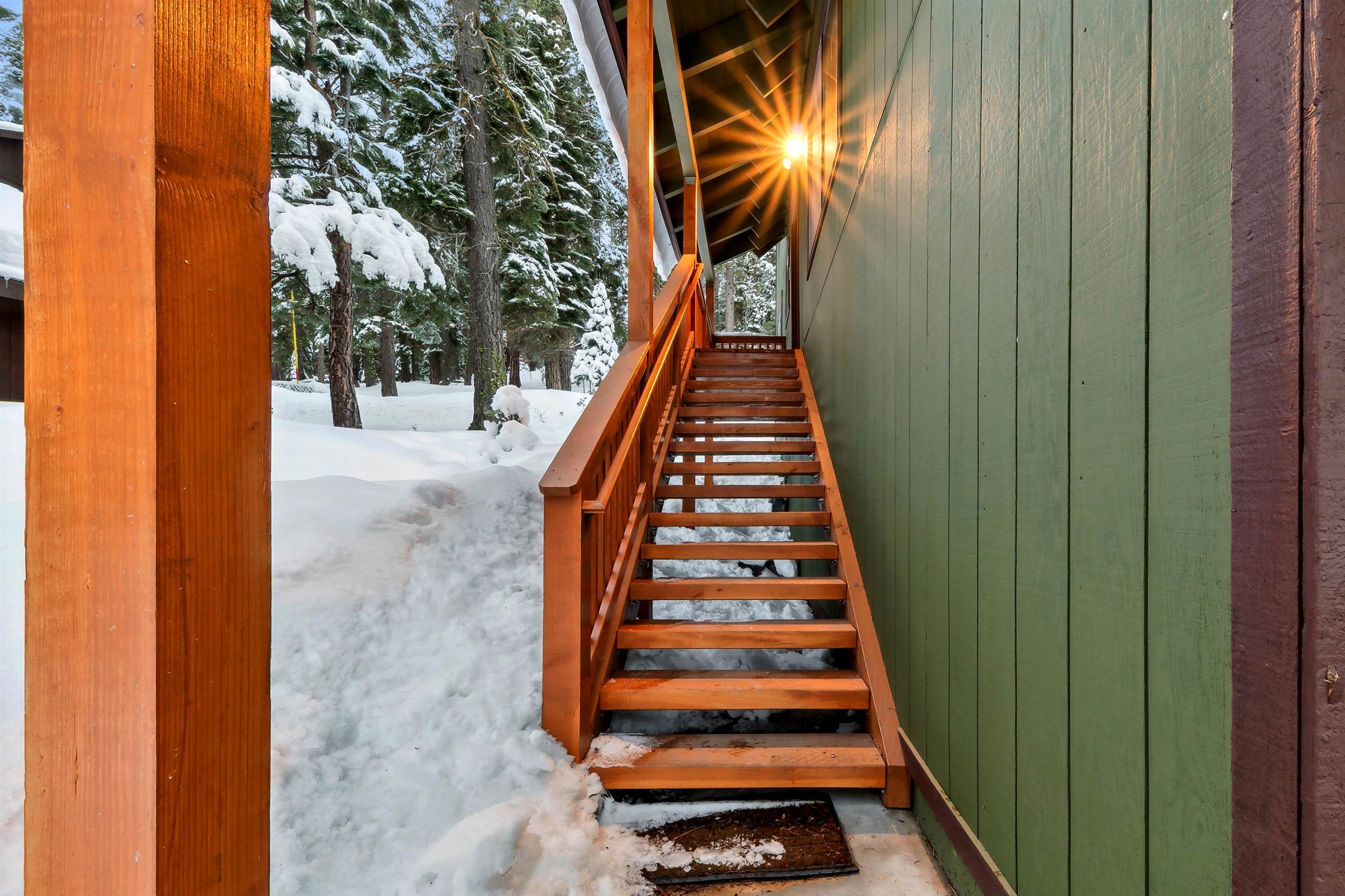 12354 Rainbow Drive Truckee, CA 96161 - Photo 23 of 23 a view of entryway with a front door