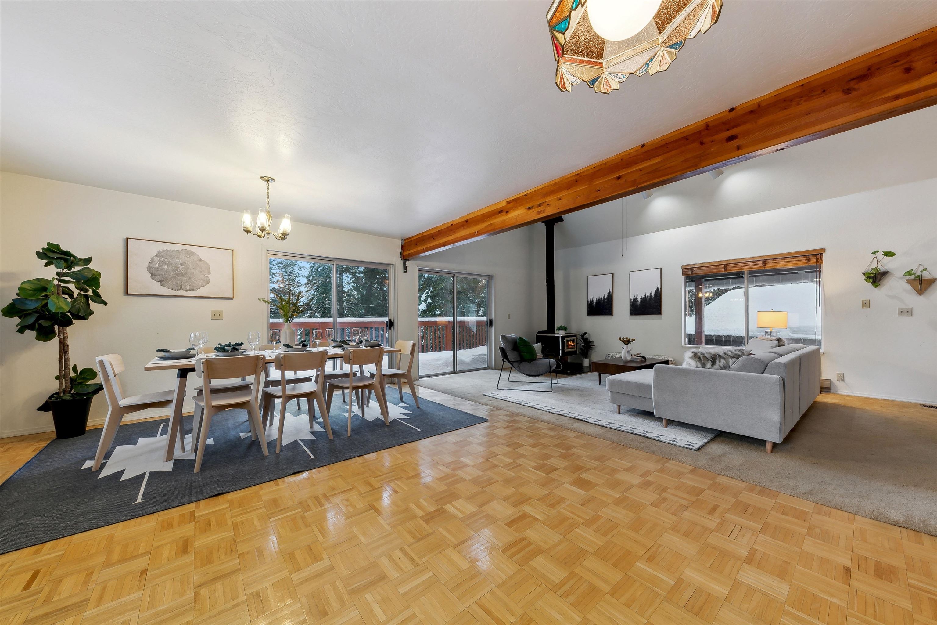 12354 Rainbow Drive Truckee, CA 96161 - Photo 6 of 23 a view of a dining room with furniture