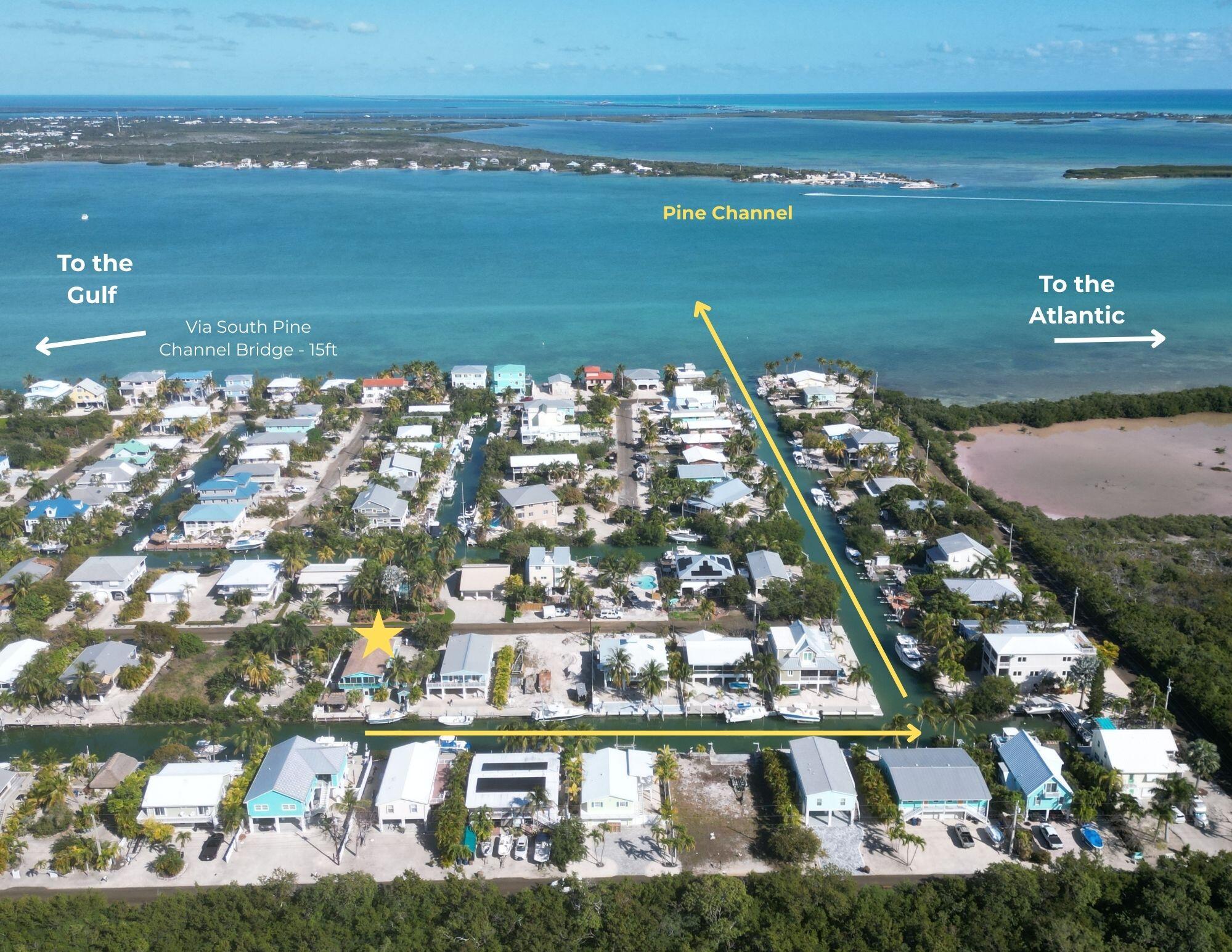 744 Blackbeard Road Summerland Key, FL 33042 - Photo 5 of 39 a view of a lake with a city