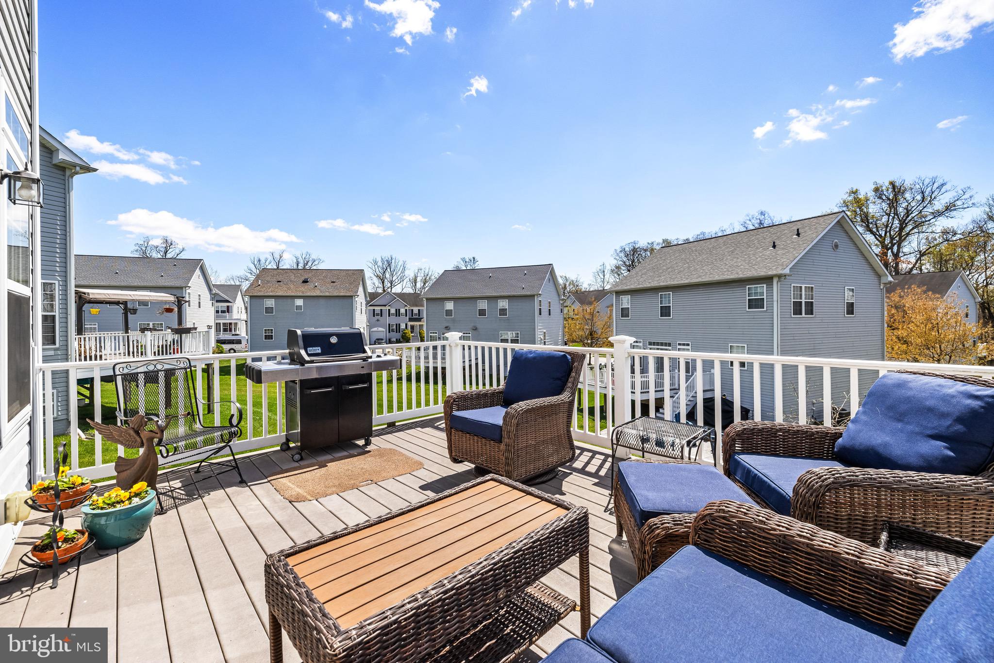 1713 Mystic Circle Baltimore, MD 21221 - Photo 32 of 37 a view of a roof deck with couches