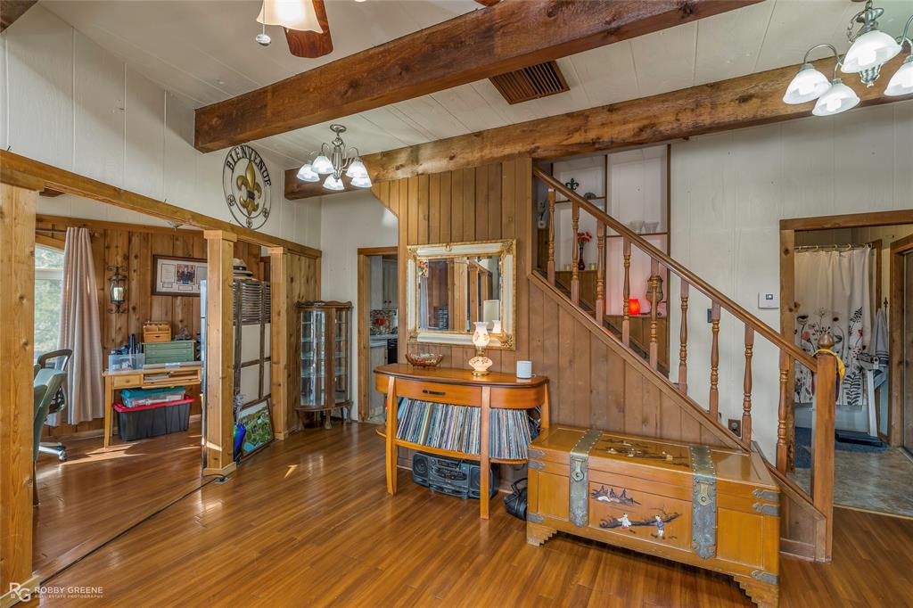 350 Brushy Creek Road Sibley, LA 71073 - Photo 23 of 40 a view of front door with furniture and wooden floor