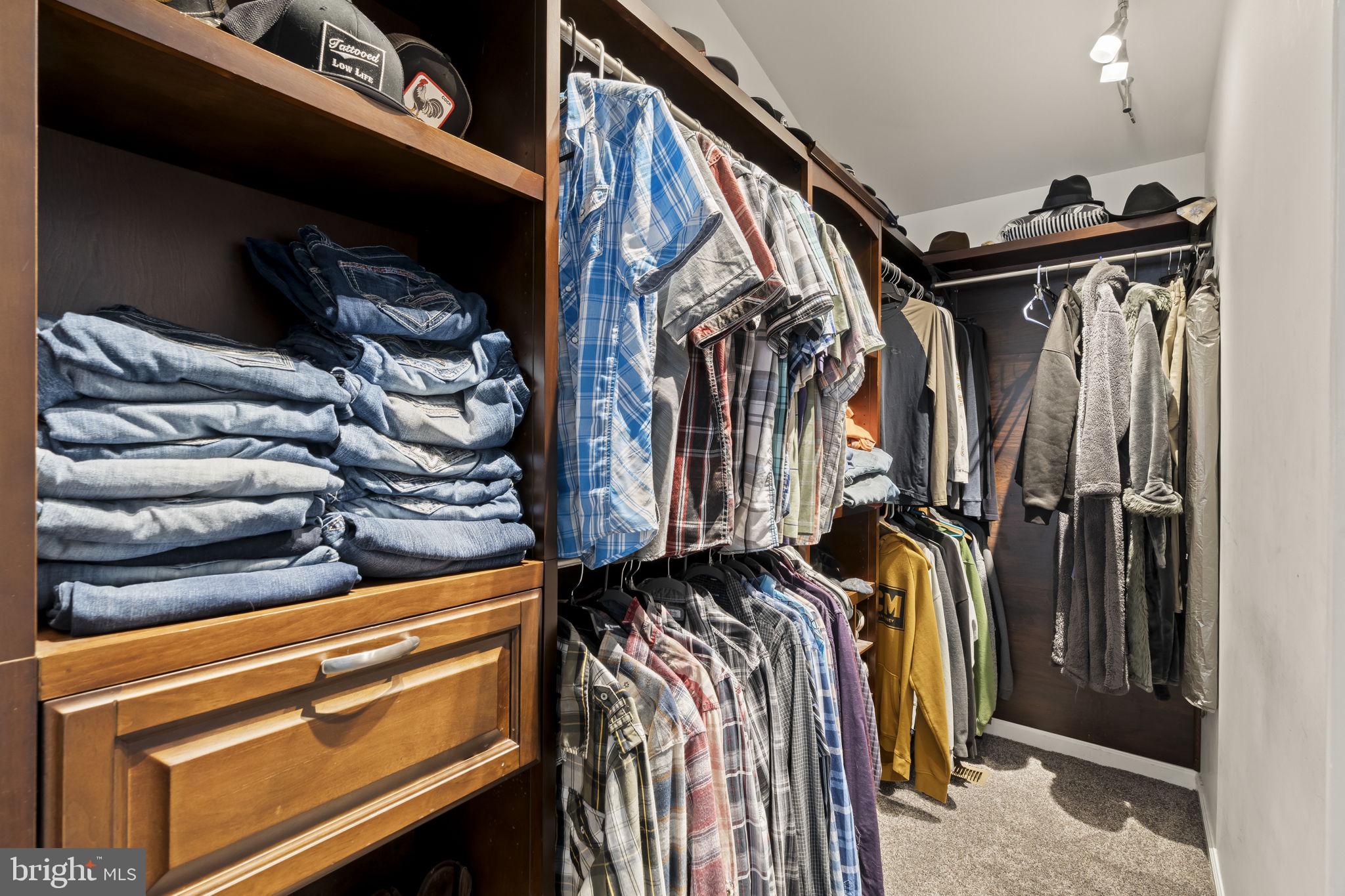 5 Panama Court Carneys Point, NJ 08069 - Photo 25 of 36 a view of walk in closet with clothes and shoes