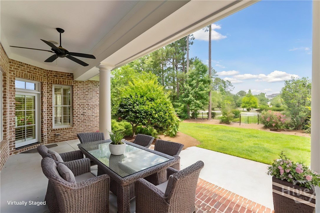 104 Post House Trail Pooler, GA 31322 - Photo 24 of 26 *Virtual Staging and Grass Enhancement*