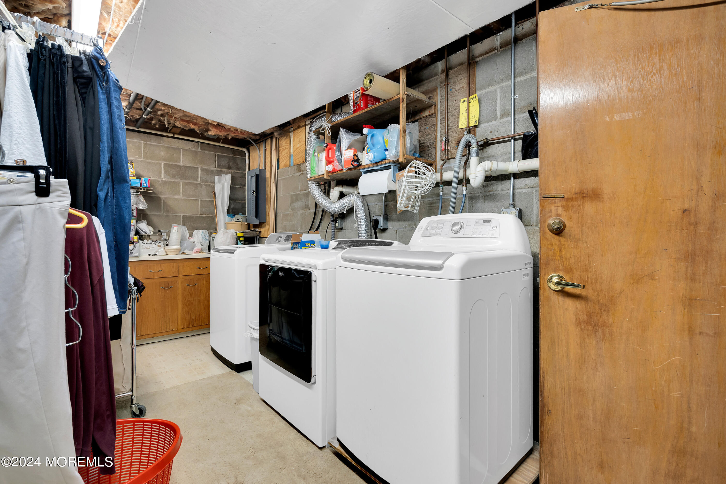 1521 Silverton Road Toms River, NJ 08755 - Photo 18 of 59 a utility room with dryer and washer