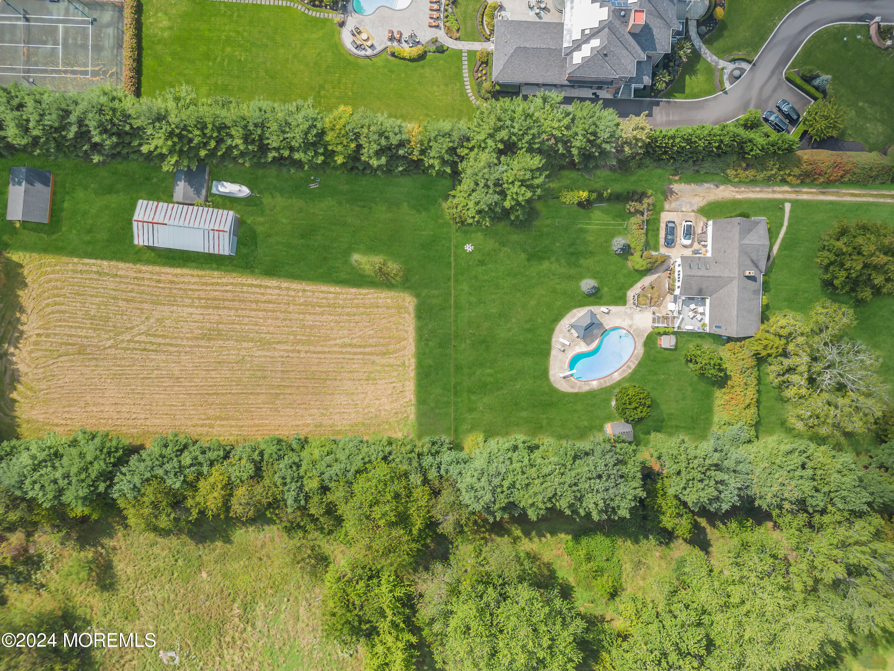 1521 Silverton Road Toms River, NJ 08755 - Photo 52 of 59 a view of a garden with a lake view