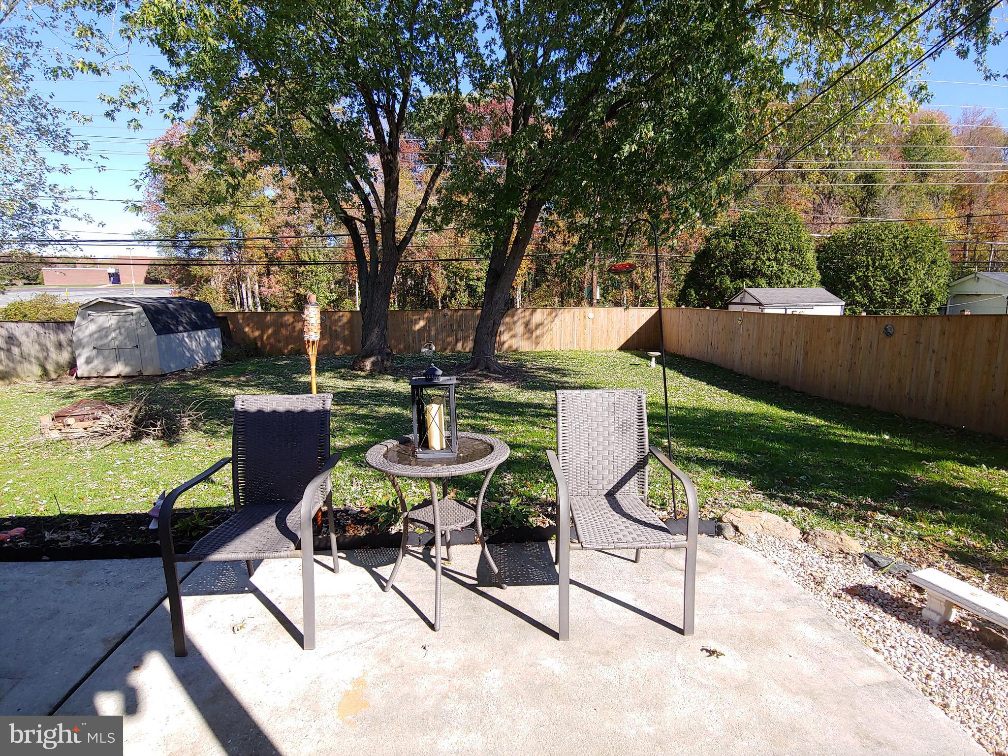 547 Joppa Farm Road Joppa, MD 21085 - Photo 27 of 35 PATIO, SHED & LEVEL YARD