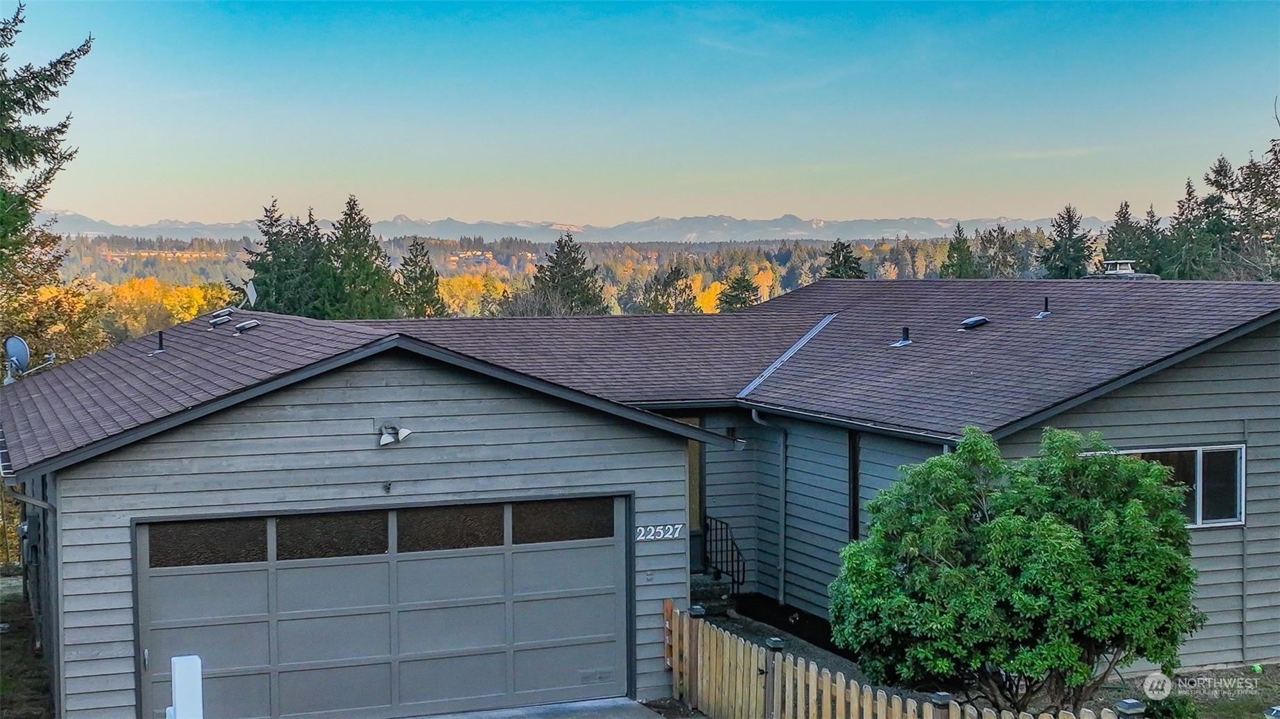 22527 4th Avenue Southeast Bothell, WA 98021 - Photo 1 of 40 a aerial view of a house with a yard and balcony