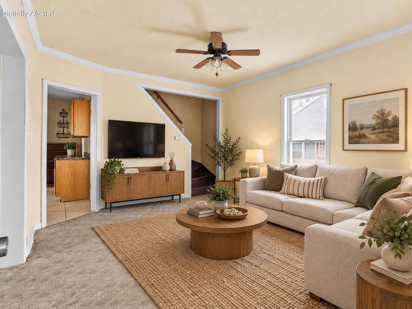 Living- Staged