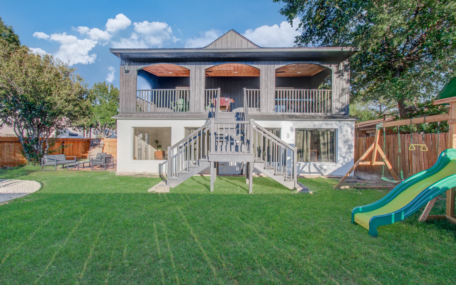 8623 Parasol Lane Houston, TX 77064 - Photo 39 of 50 a view of house with a big yard and potted plants
