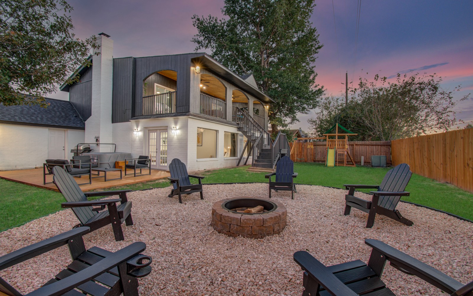 8623 Parasol Lane Houston, TX 77064 - Photo 47 of 50 a house view with a sitting space garden view with sitting space