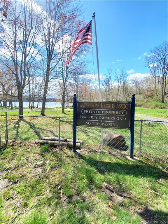Waterfront Heights Association is on Coventry Lake. This private association is for Owners of Property within the Association. If you build your house on ) Edgewater, you will be a member of this Association and you will enjoy the benefits of membership on Coventry Lake!