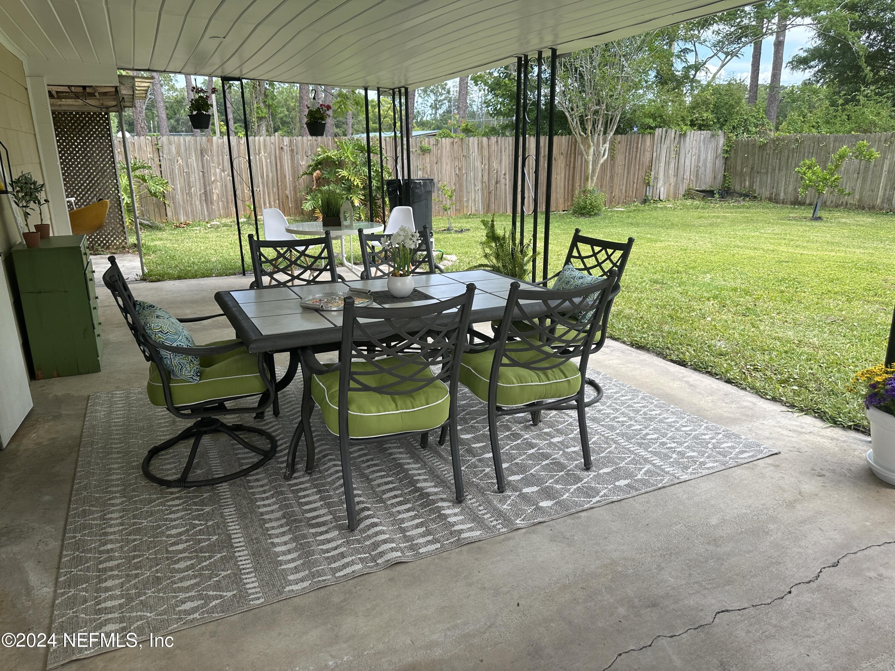 1119 Scotten Road Jacksonville, FL 32205 - Photo 20 of 27 Back yard covered patio