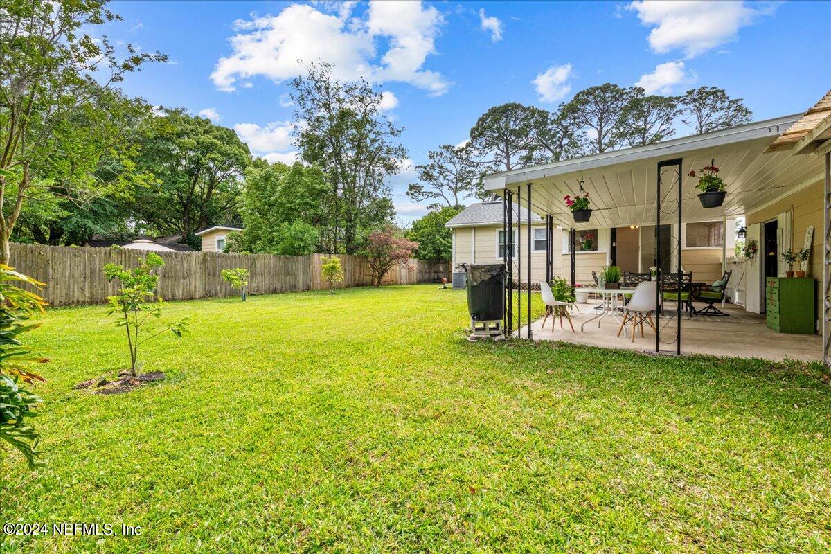 1119 Scotten Road Jacksonville, FL 32205 - Photo 23 of 27 Yard