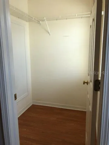 a view of a small space