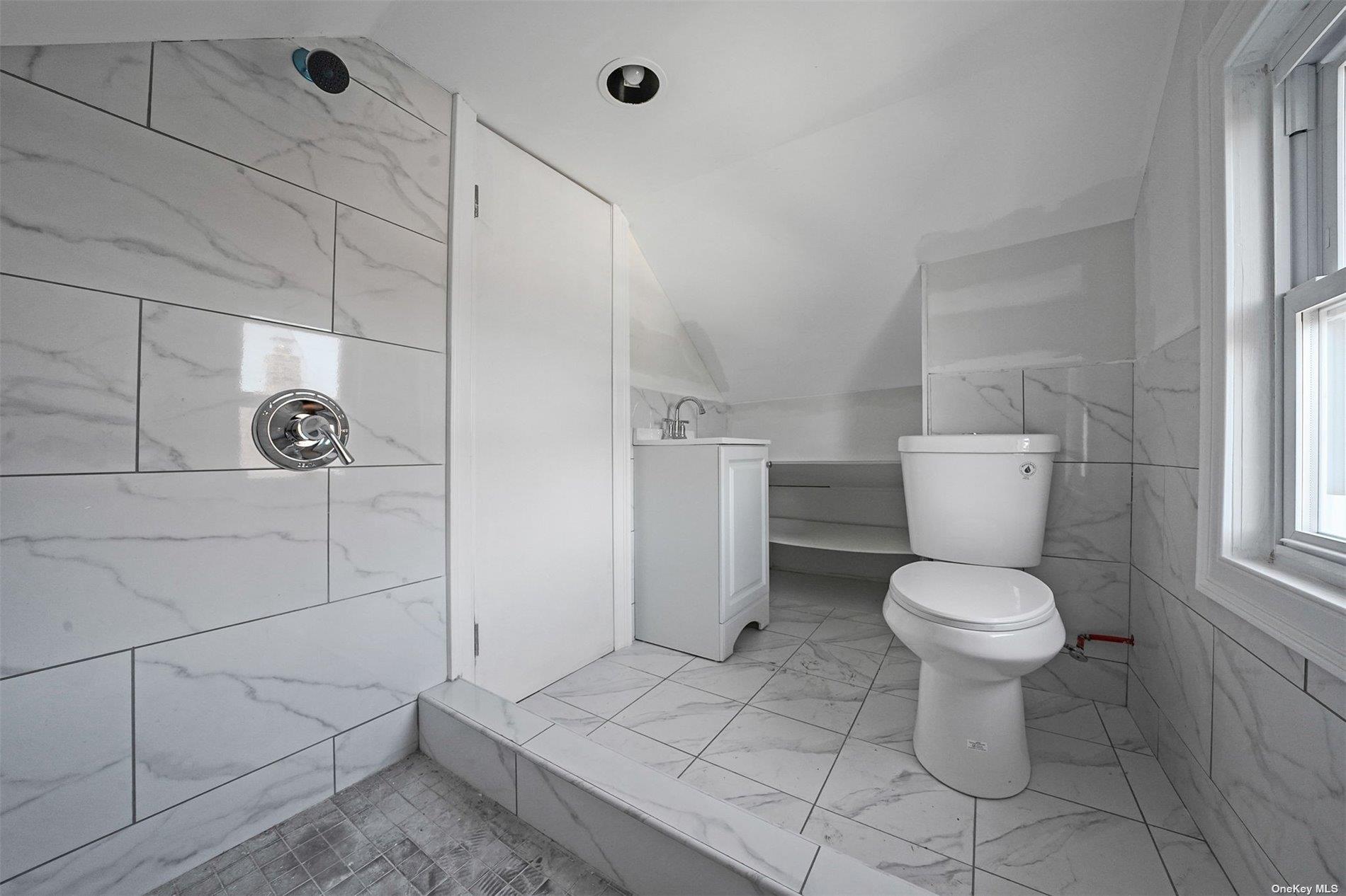 247-14 137th Road Queens, NY 11422 - Photo 24 of 34 a bathroom with a toilet and a shower